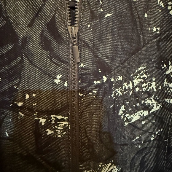 Gently Used Lafayette 148 New York Denim Jacket - Picture 3 of 4